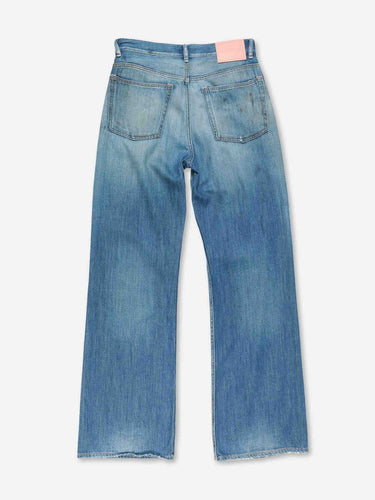 Acne Studios Hombre Barcelona Jeans Rectos 2021 color Azul Denim sku 522-003009 01 - Foto 3