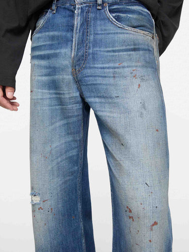 Acne Studios Hombre Barcelona Jeans Rectos 2021 color Azul Denim sku 522-003009 01 - Foto 5