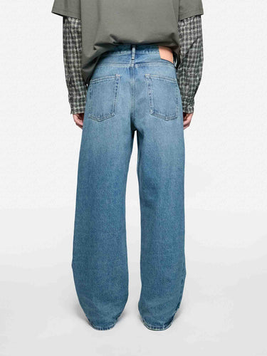 Acne Studios Hombre Barcelona Jeans Anchos 1981 color Azul Denim sku 522-003010 01 - Foto 4