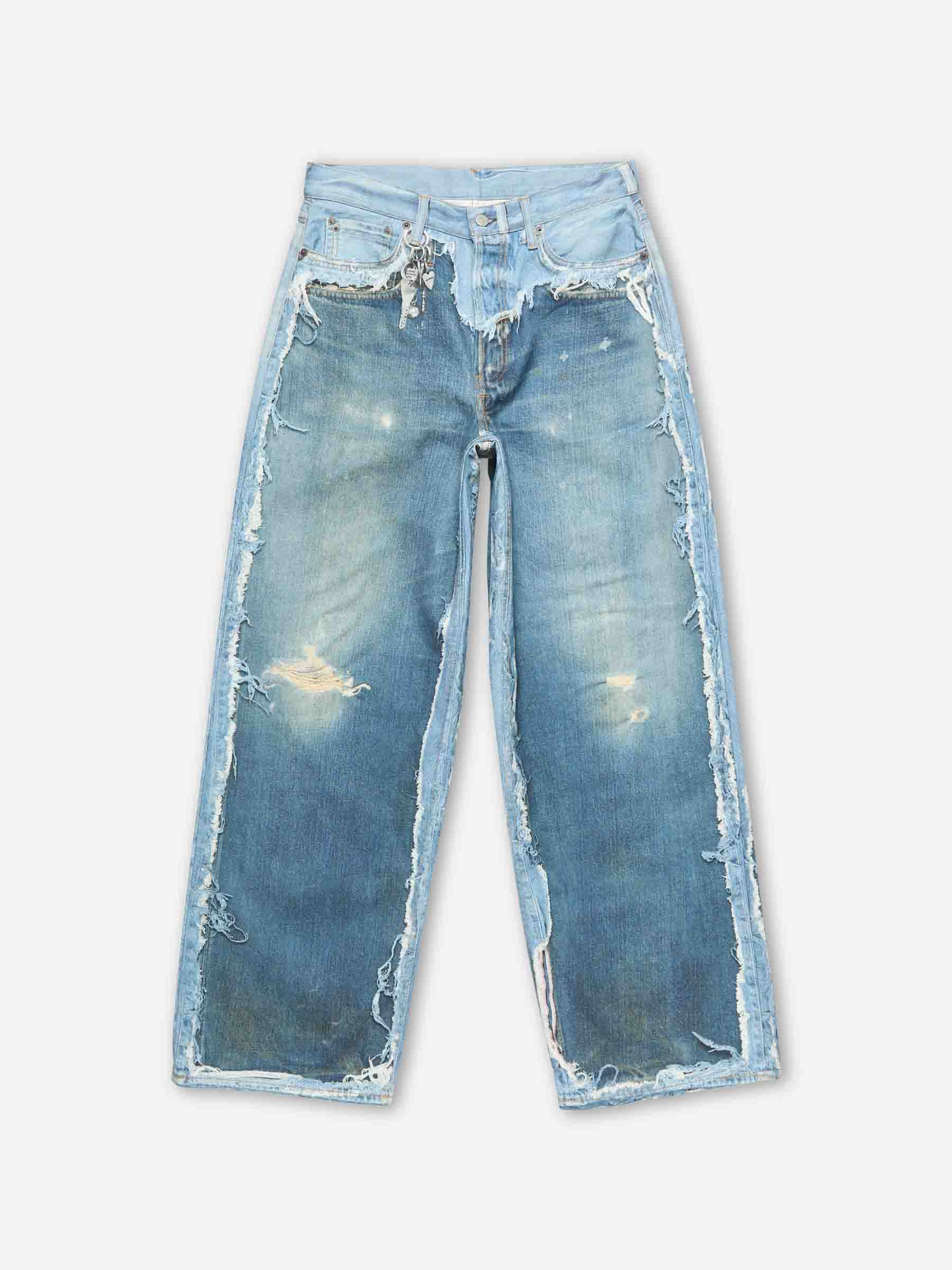 Acne Studios Hombre Barcelona Jeans Trompe L'oeil color Azul Denim sku 522-003012 01 - Foto 1