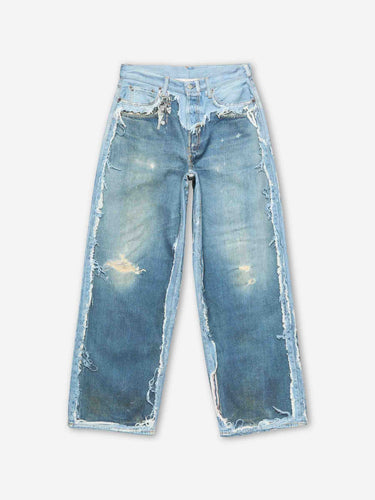 Acne Studios Hombre Barcelona Jeans Trompe L'oeil color Azul Denim sku 522-003012 01 - Foto 1