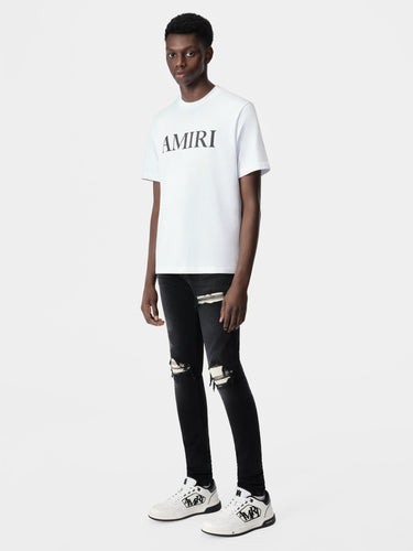 Amiri Hombre Barcelona Jeans MX1 Ultrasuede color Negro sku 522-003029 01 - Foto 2
