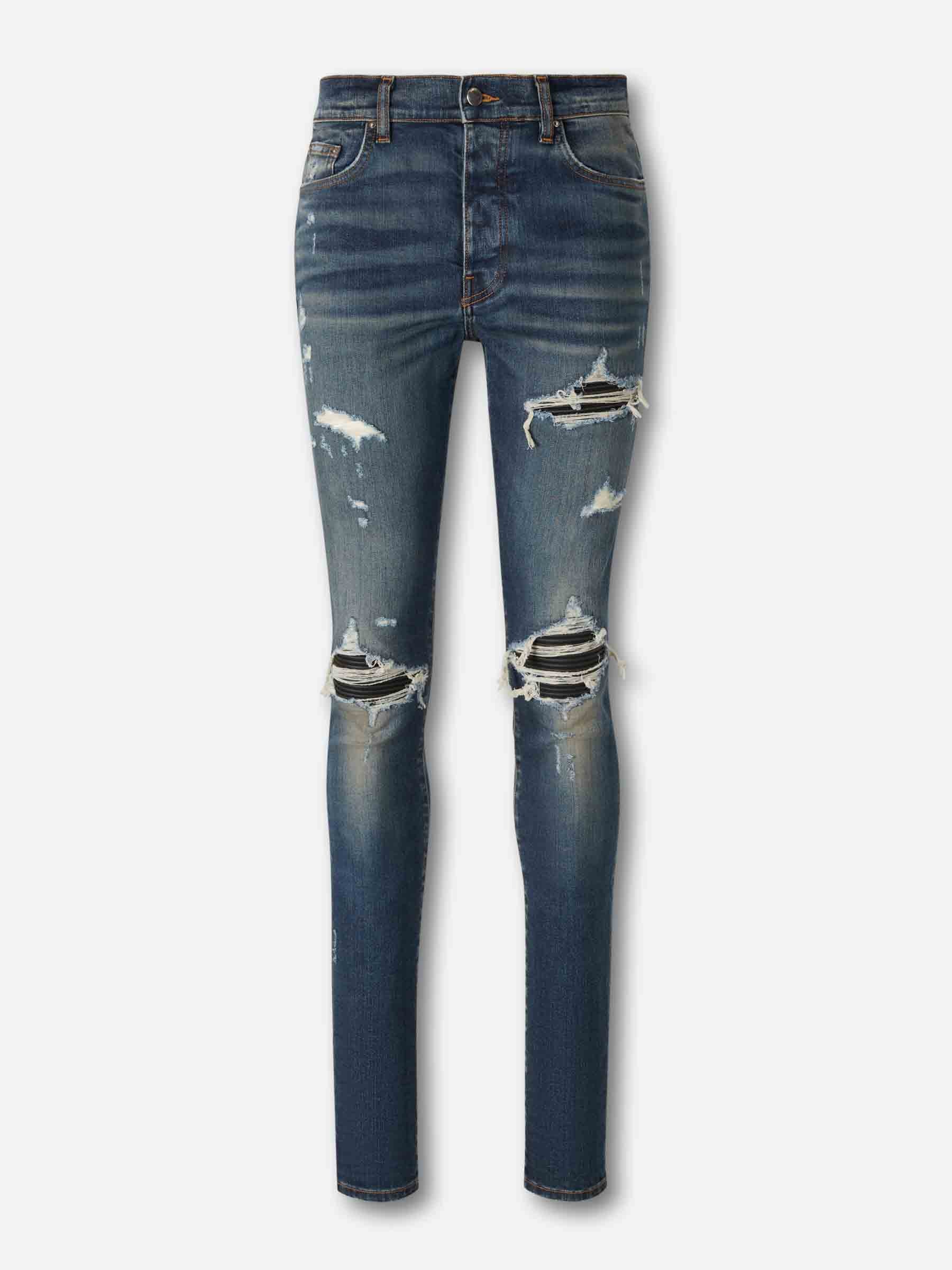 Amiri Hombre Barcelona Jeans MX1 color Azul Denim Oscuro sku 522-003030 03 - Foto 1