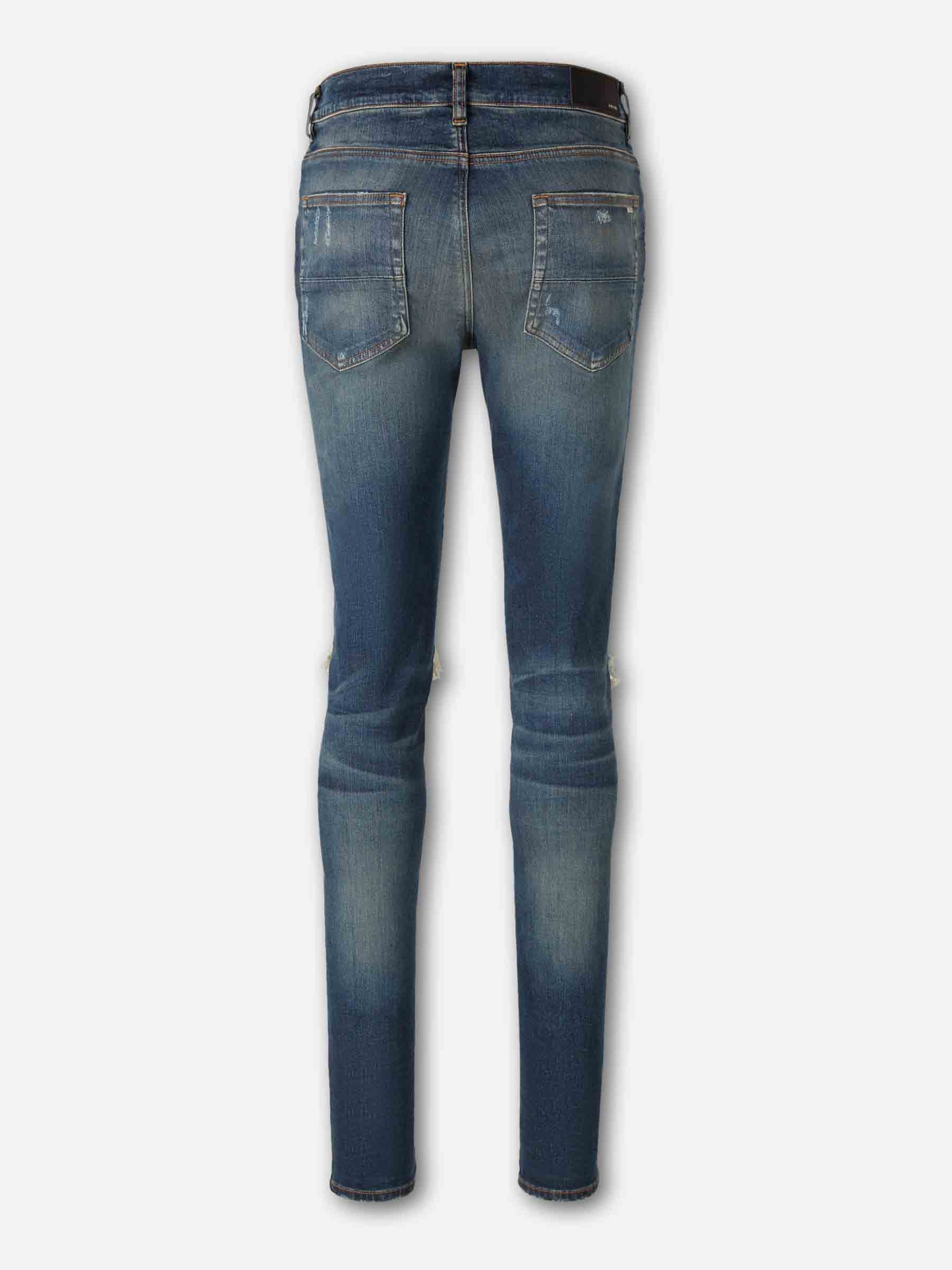 Amiri Hombre Barcelona Jeans MX1 color Azul Denim Oscuro sku 522-003030 03 - Foto 2
