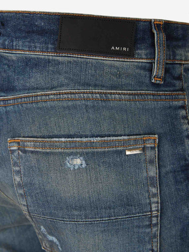 Amiri Hombre Barcelona Jeans MX1 color Azul Denim Oscuro sku 522-003030 03 - Foto 5