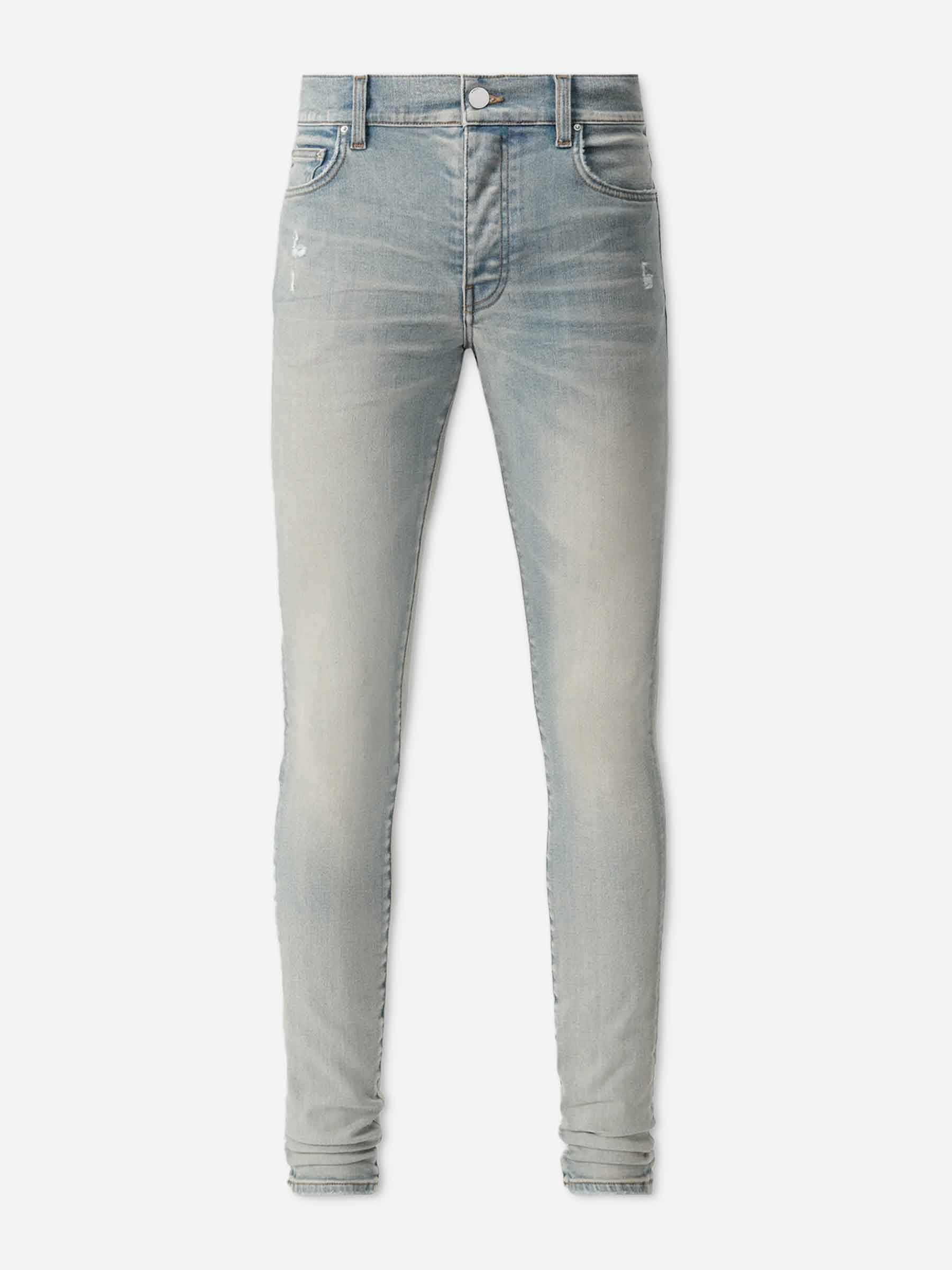 Amiri Hombre Barcelona Jeans Slim Stack color Azul Denim Claro sku 522-003031 01 - Foto 1