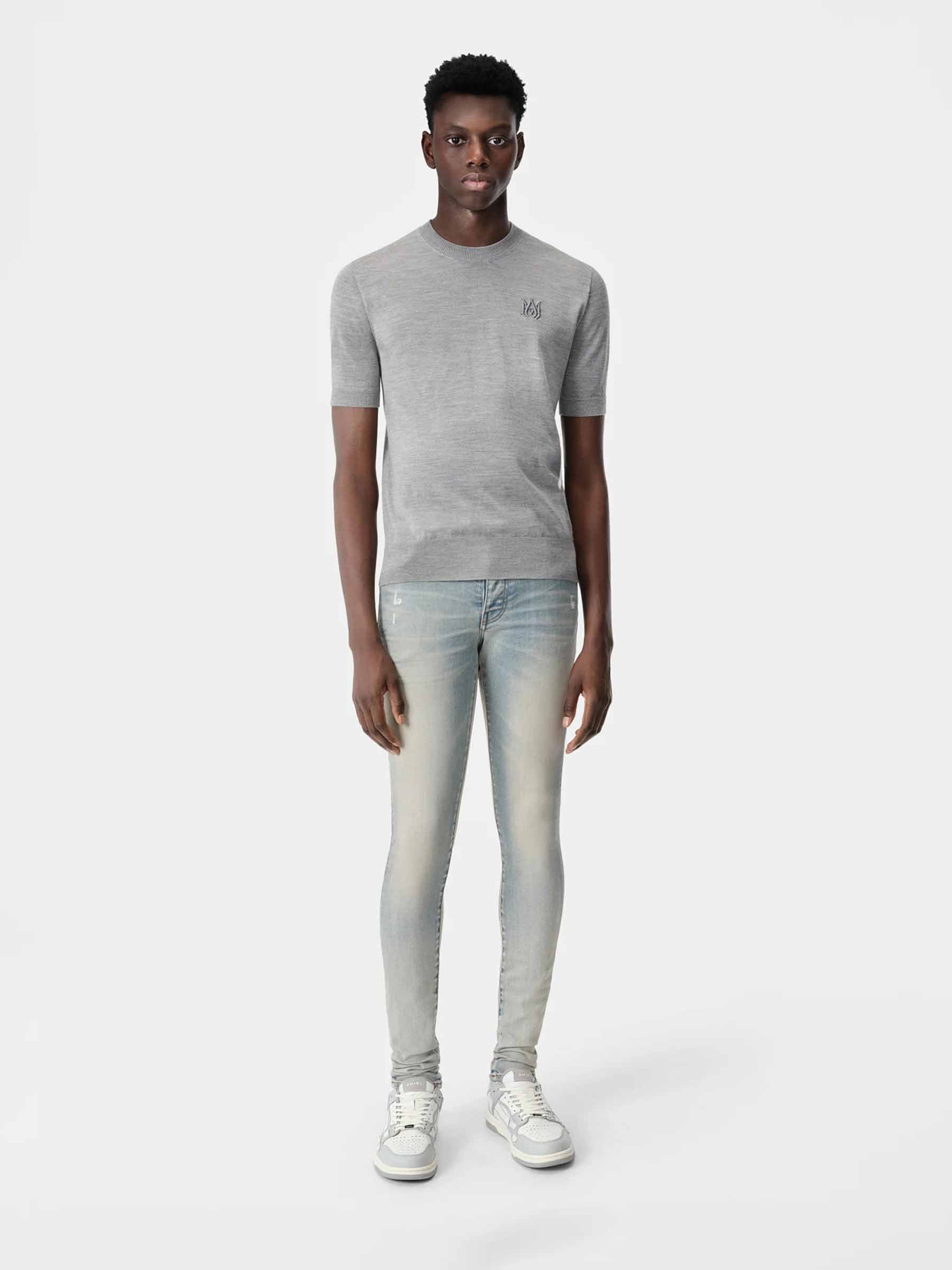 Amiri Hombre Barcelona Jeans Slim Stack color Azul Denim Claro sku 522-003031 01 - Foto 2