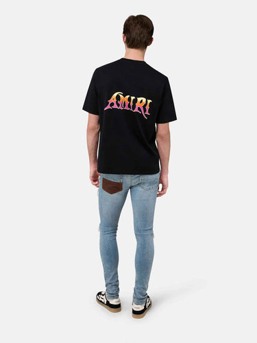 Amiri Hombre Barcelona Jeans Croc MX1 color Azul Denim sku 522-003034 01 - Foto 3