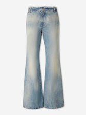 Amiri Hombre Barcelona Jeans Anchos Rectos color Azul Denim sku 522-003035 01 - Foto 1