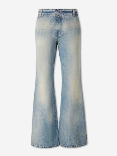 Amiri Hombre Barcelona Jeans Anchos Rectos color Azul Denim sku 522-003035 01 - Foto 1