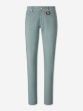 Tramarossa Hombre Barcelona Jeans Rectos Michelangelo color Verde Turquesa sku 522-003043 01 - Foto 1
