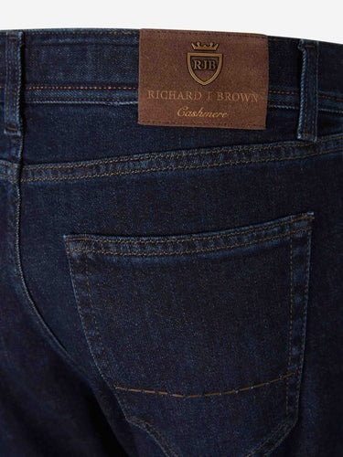 Richard J. Brown Hombre Barcelona Jeans Slim Rectos color Azul Denim Oscuro sku 522-003044 01 - Foto 4
