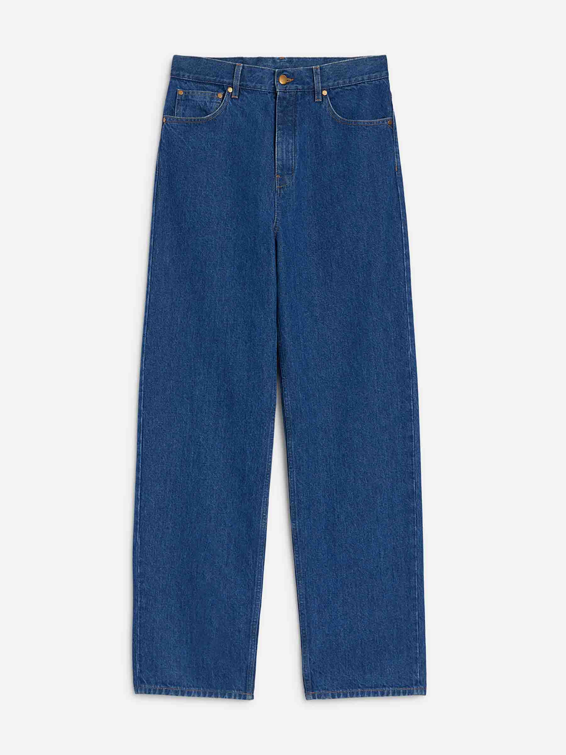 Jil Sander Hombre Barcelona Jeans Loose Fit color Azul Denim Oscuro sku 522-003045 01 - Foto 1