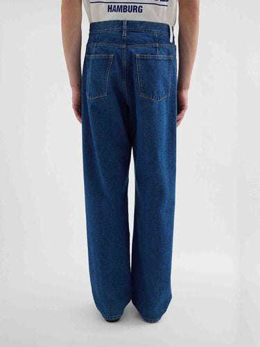 Jil Sander Hombre Barcelona Jeans Loose Fit color Azul Denim Oscuro sku 522-003045 01 - Foto 3