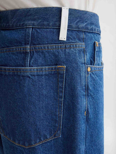 Jil Sander Hombre Barcelona Jeans Loose Fit color Azul Denim Oscuro sku 522-003045 01 - Foto 4