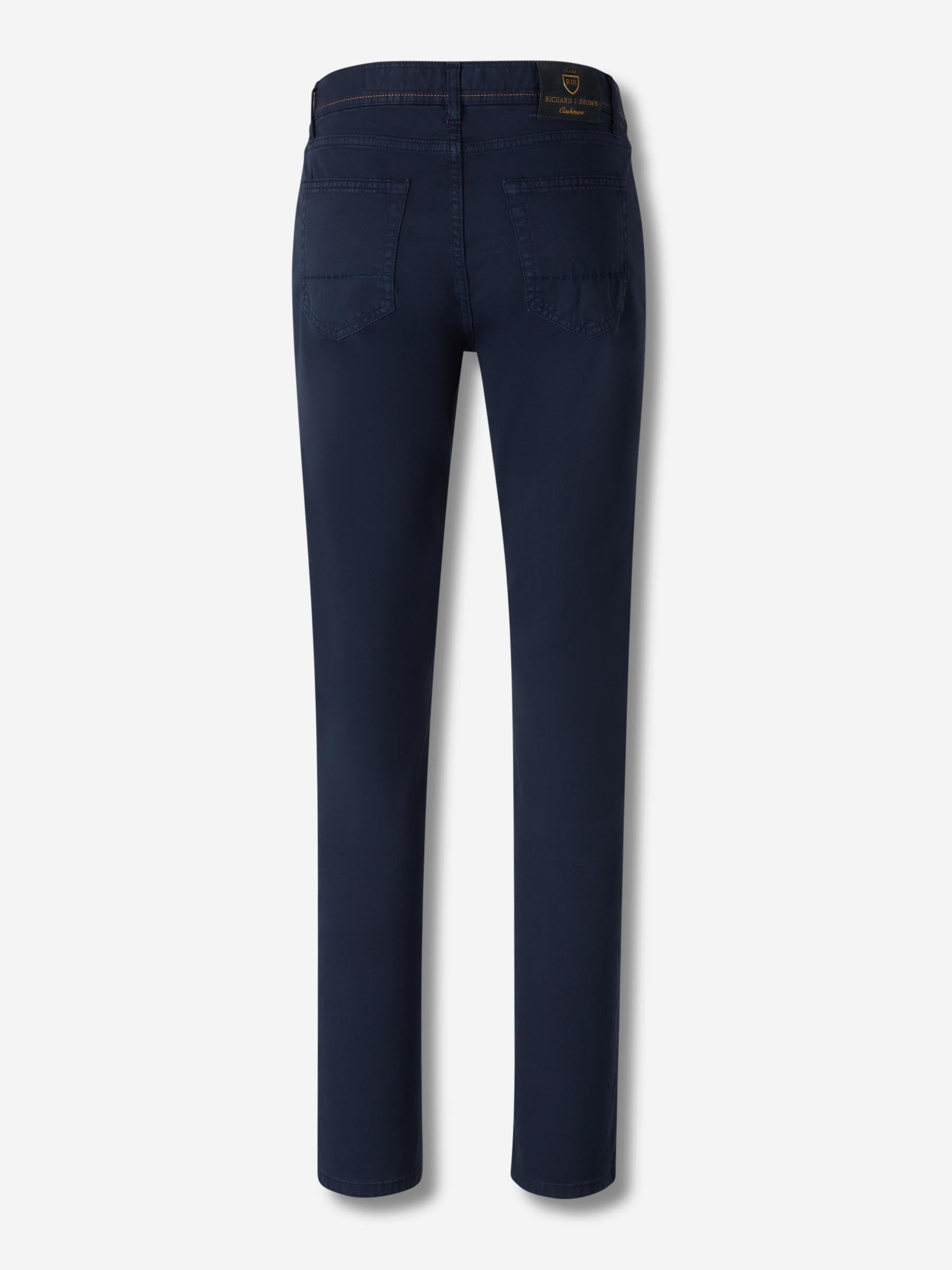 Richard J. Brown Hombre Barcelona Pantalones Rectos Milano color Azul Marino sku 522-003048 01 - Foto 2