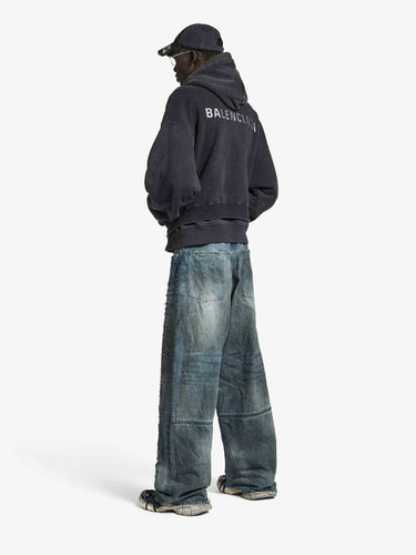 Balenciaga Hombre Barcelona Jeans Baggy Anchos color Azul Denim sku 522-003053 01 - Foto 3