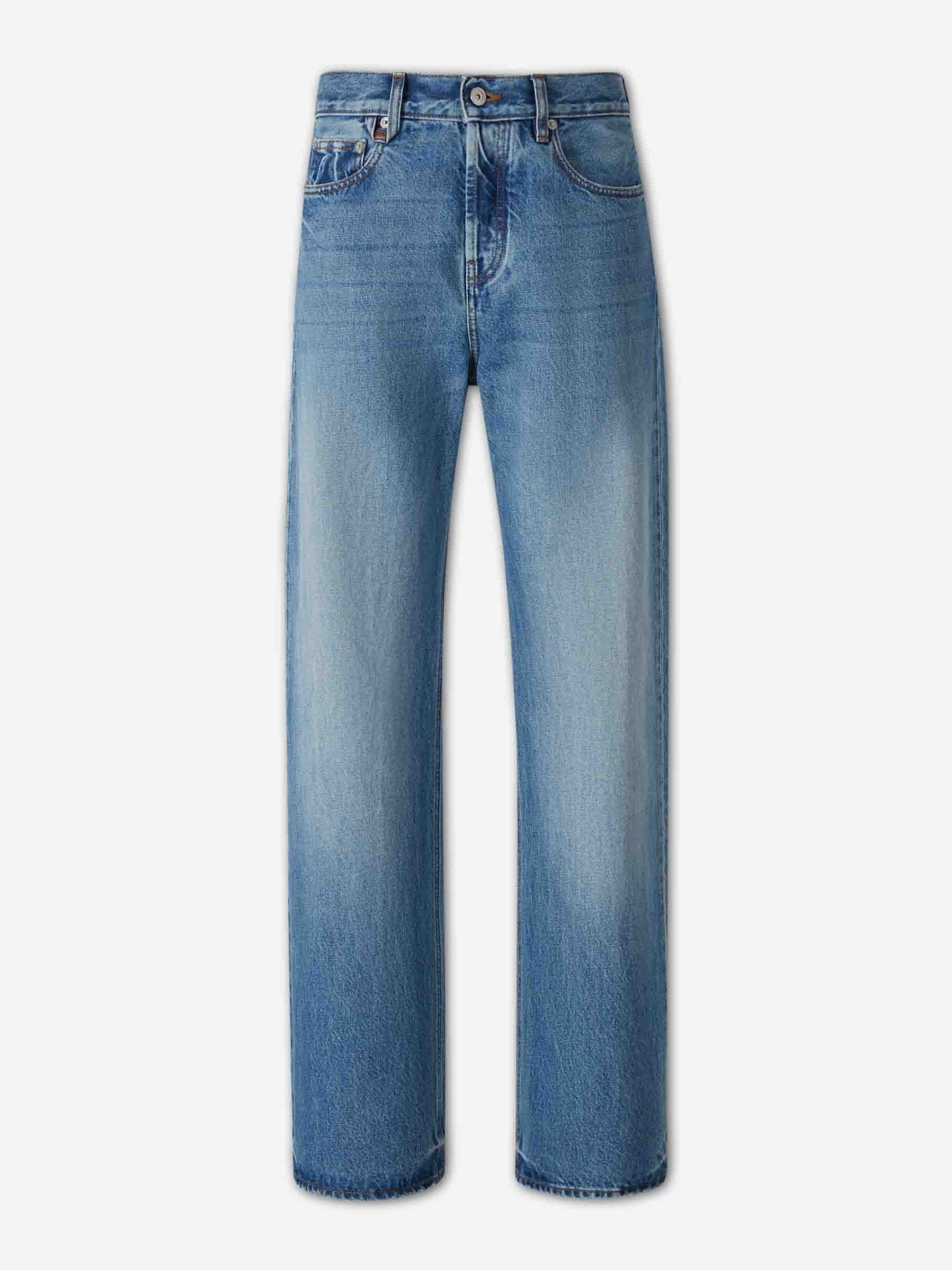 Jacquemus Hombre Barcelona Jeans Rectos Anchos color Azul Denim sku 522-003056 01 - Foto 1