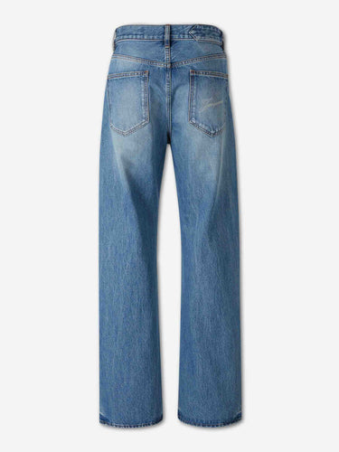 Jacquemus Hombre Barcelona Jeans Rectos Anchos color Azul Denim sku 522-003056 01 - Foto 2