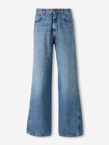 Off-White  Barcelona Jeans Anchos Rectos color Azul Denim sku 522-003058 01 - Foto 1