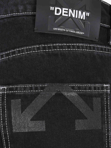 Off-White Hombre Barcelona Jeans Rectos Anchos color Negro sku 522-003059 01 - Foto 4