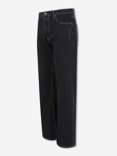 Off-White Hombre Barcelona Jeans Rectos Anchos color Negro sku 522-003059 01 - Foto 5