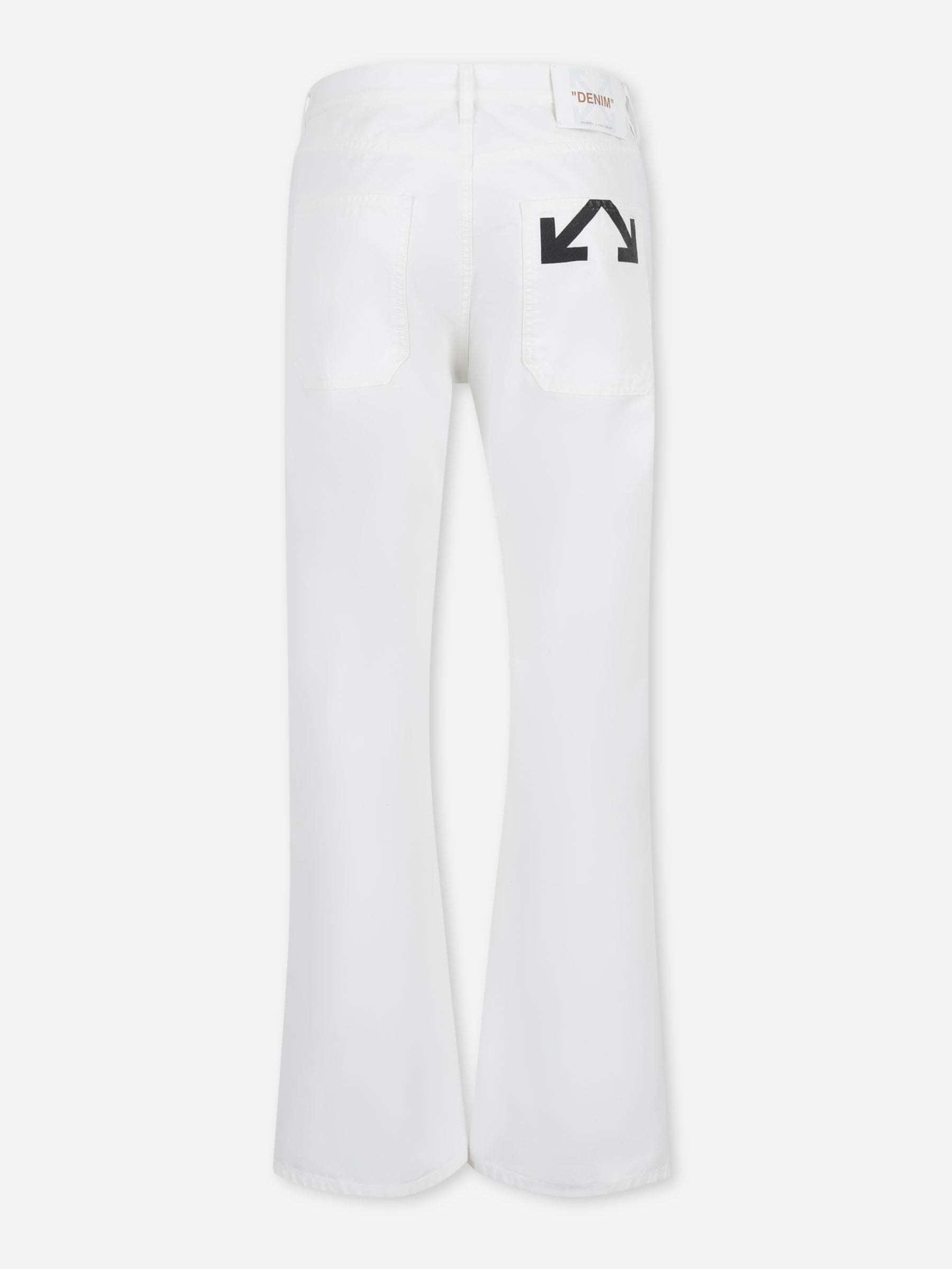 Off-White Hombre Barcelona Jeans Rectos Logo color Blanco sku 522-003060 01 - Foto 2