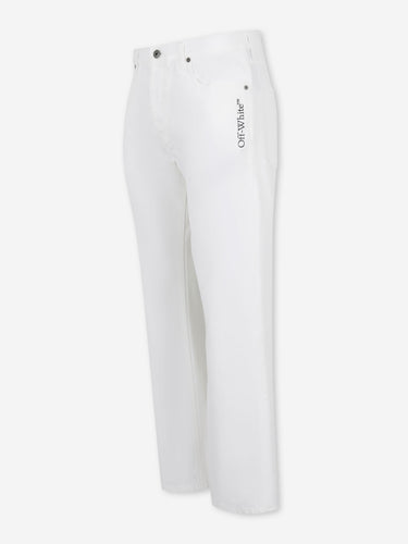 Off-White Hombre Barcelona Jeans Rectos Logo color Blanco sku 522-003060 01 - Foto 4