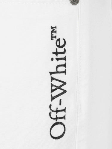 Off-White Hombre Barcelona Jeans Rectos Logo color Blanco sku 522-003060 01 - Foto 5