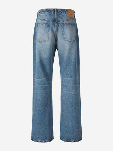 Ami Paris Hombre Barcelona Jeans Wide Leg color Azul Denim sku 522-003061 01 - Foto 2