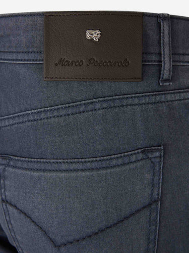 Marco Pescarolo Hombre Barcelona Pantalones Rectos Lana color Azul Marino sku 522-003069 01 - Foto 4