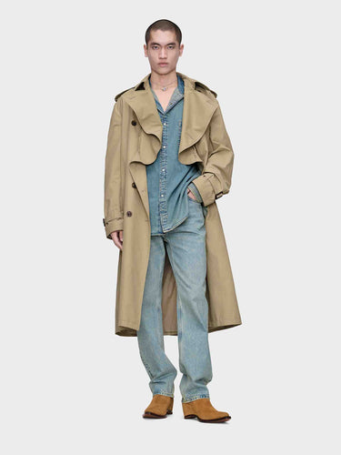 Maison Margiela Hombre Barcelona Jeans Rectos Cinta color Azul Denim sku 522-003070 01 - Foto 2