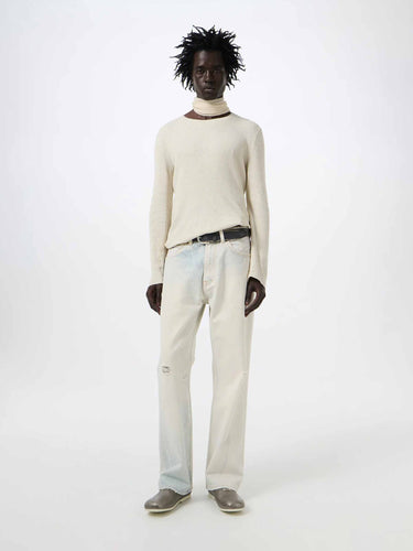 Our Legacy Hombre Barcelona Jeans Rectos Anchos color Crema sku 522-003074 01 - Foto 2