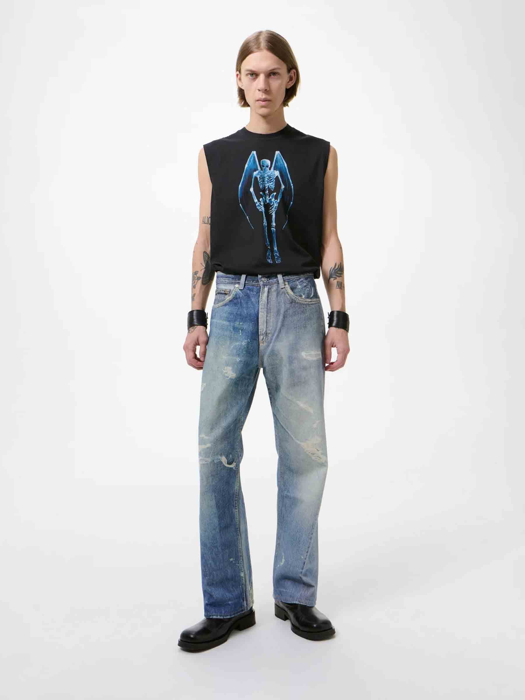 Our Legacy Hombre Barcelona Jeans Rectos Anchos color Azul Denim sku 522-003075 01 - Foto 2