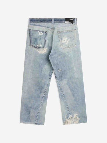 Our Legacy Hombre Barcelona Jeans Rectos Anchos color Azul Denim sku 522-003075 01 - Foto 3