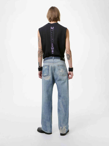 Our Legacy Hombre Barcelona Jeans Rectos Anchos color Azul Denim sku 522-003075 01 - Foto 4