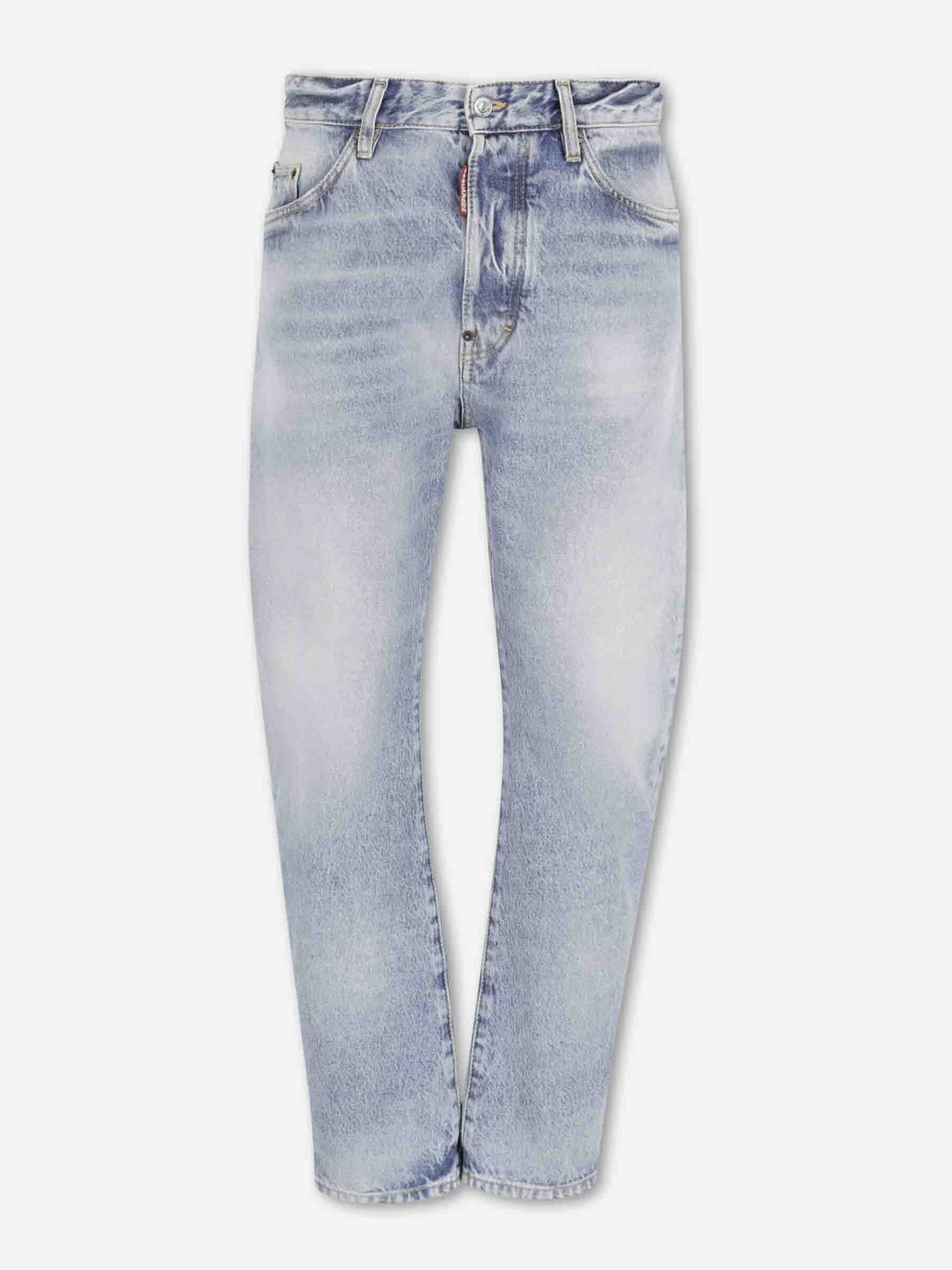 Dsquared2 Hombre Barcelona Jeans Rectos Bro color Azul Denim Claro sku 522-003078 01 - Foto 1