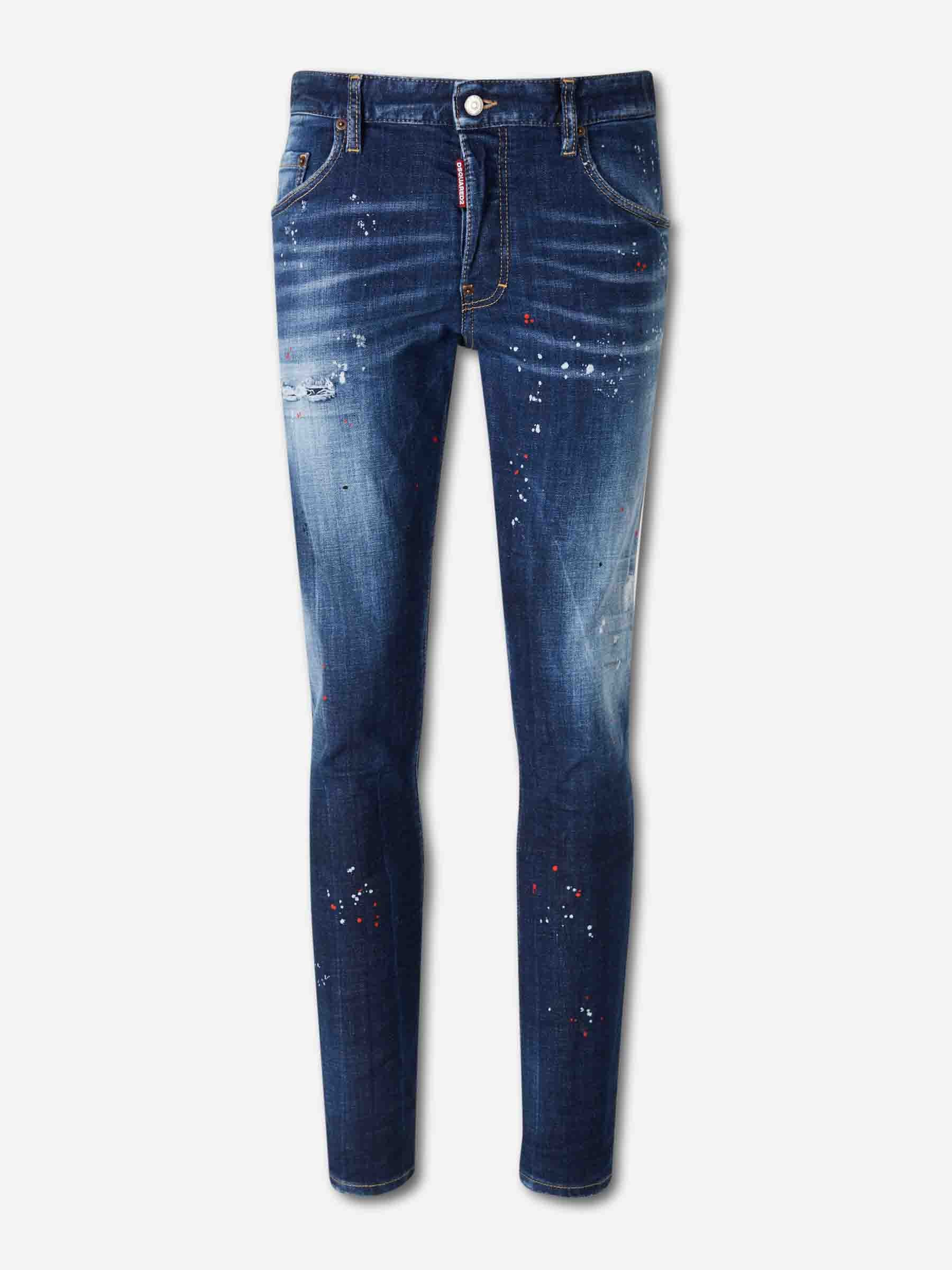 Dsquared2 Hombre Barcelona Jeans Skater color Azul Denim Oscuro sku 522-003082 01 - Foto 1