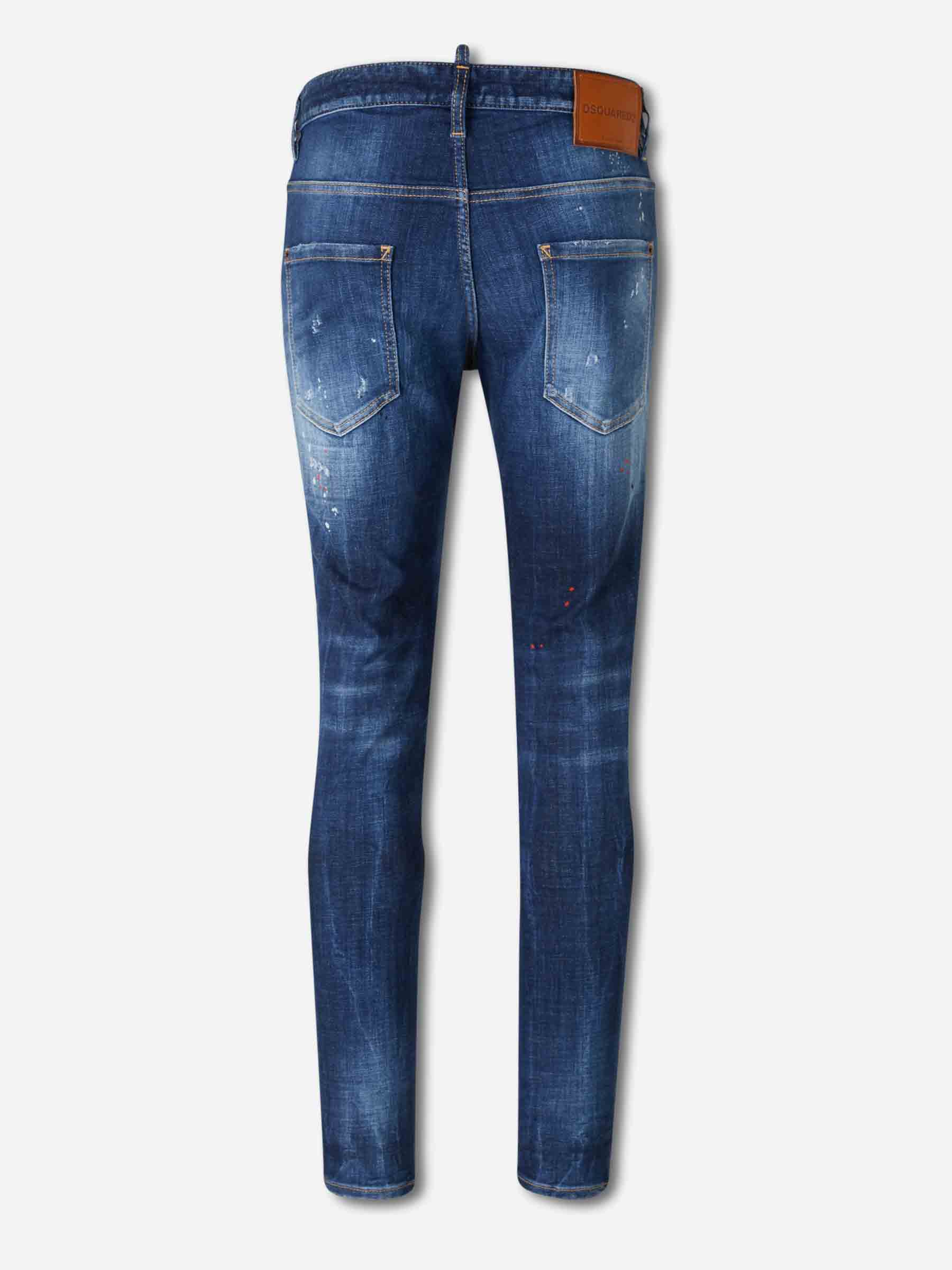 Dsquared2 Hombre Barcelona Jeans Skater color Azul Denim Oscuro sku 522-003082 01 - Foto 2