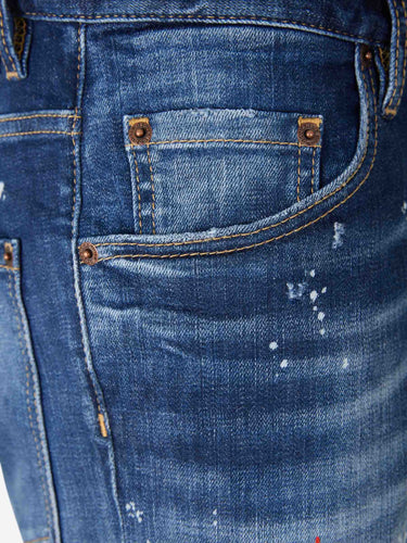 Dsquared2 Hombre Barcelona Jeans Skater color Azul Denim Oscuro sku 522-003082 01 - Foto 3