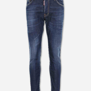 Dsquared2 Hombre Barcelona Jeans Slim Skater color Azul Denim Oscuro sku 522-003083 01 - Foto 1