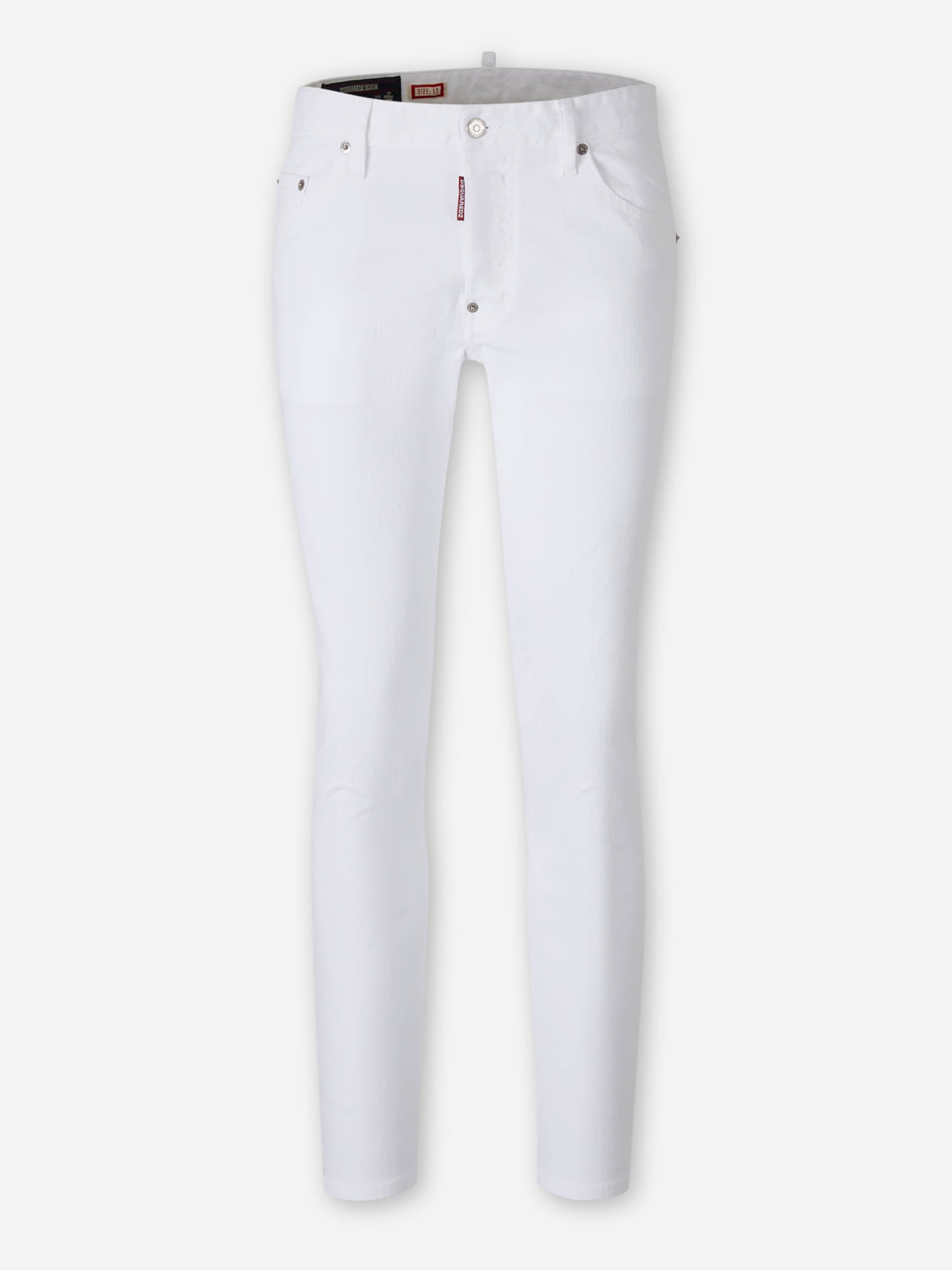 Dsquared2 Hombre Barcelona Jeans Slim Skater color Blanco sku 522-003084 01 - Foto 1