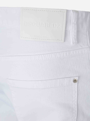 Dsquared2 Hombre Barcelona Jeans Slim Skater color Blanco sku 522-003084 01 - Foto 4