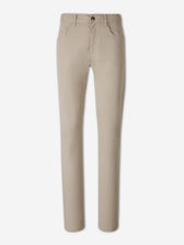Canali Hombre Barcelona Jeans Rectos Clásicos color Taupe sku 522-003086 01 - Foto 1