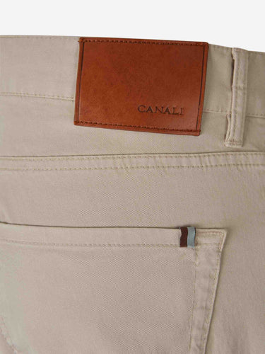 Canali Hombre Barcelona Jeans Rectos Clásicos color Taupe sku 522-003086 01 - Foto 4