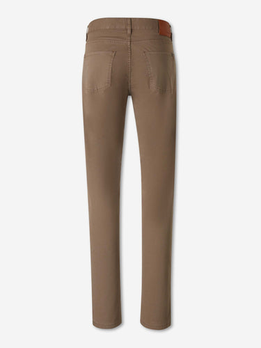 Canali Hombre Barcelona Jeans Rectos Clásicos color Marrón sku 522-003086 02 - Foto 2