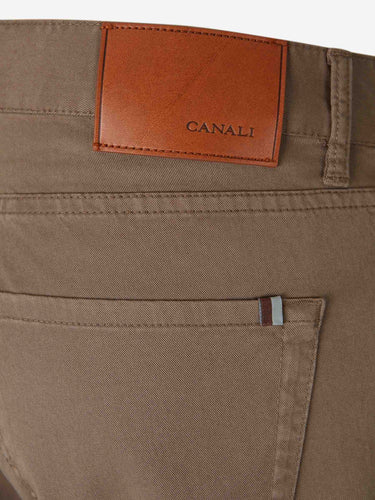 Canali Hombre Barcelona Jeans Rectos Clásicos color Marrón sku 522-003086 02 - Foto 4
