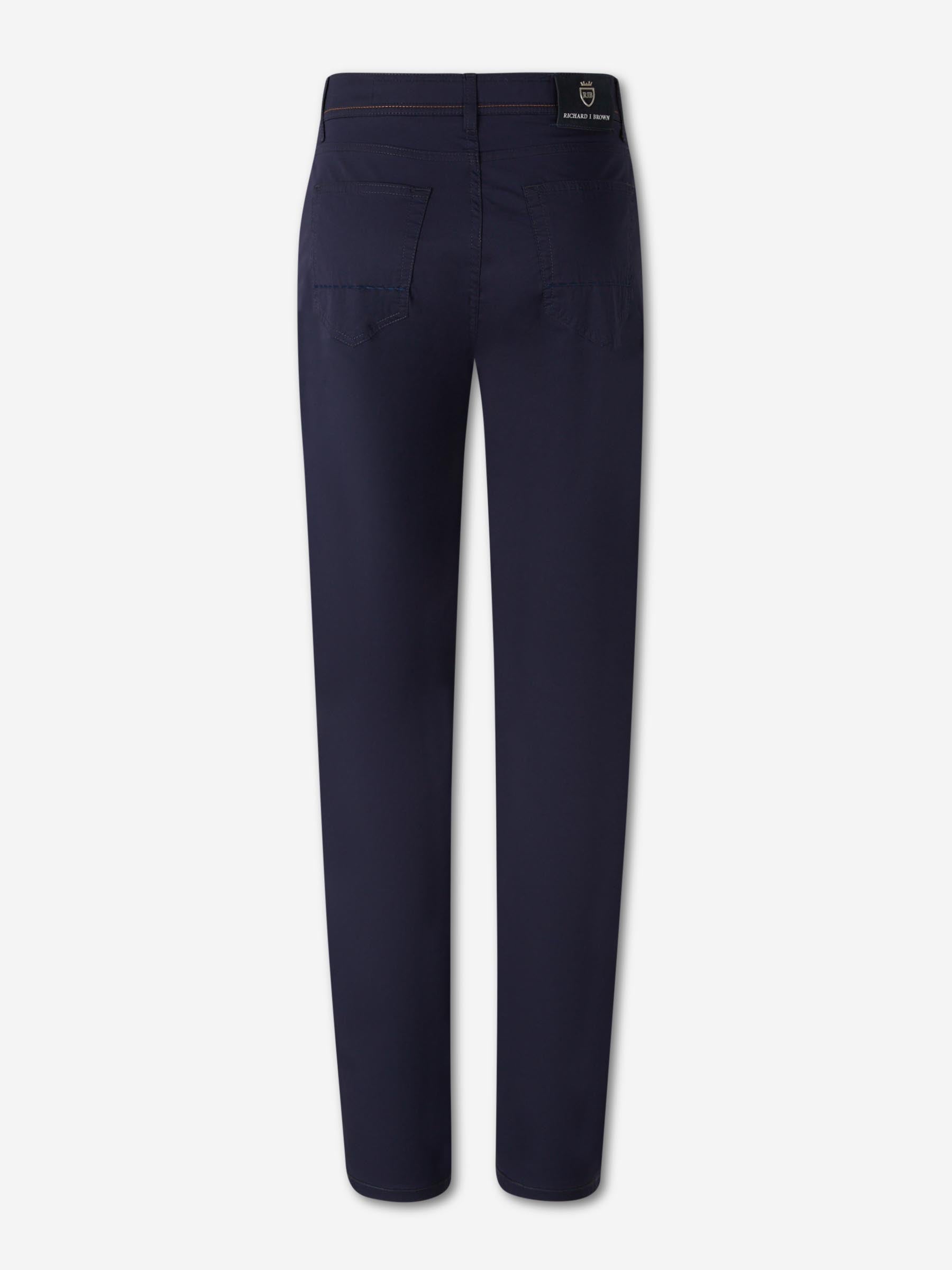 Richard J. Brown Hombre Barcelona Pantalones Recto color Azul Marino sku 522-003089 01 - Foto 2