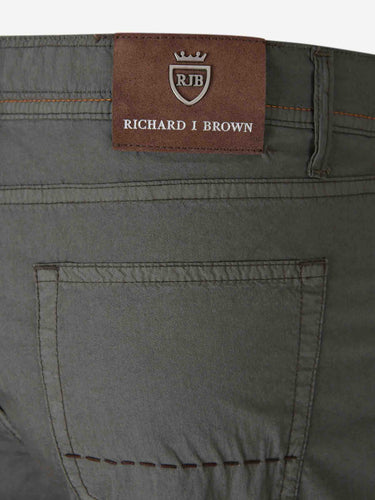 Richard J. Brown Hombre Barcelona Pantalones Recto color Verde Militar sku 522-003089 03 - Foto 4