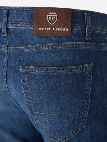 Richard J. Brown Hombre Barcelona Jeans Rectos color Azul Denim Oscuro sku 522-003090 01 - Foto 4
